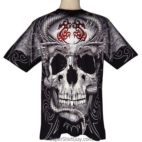 Skull With Dragons Shirt