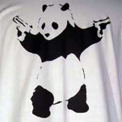 Banksy Panda Shirt