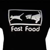 Ladies Fast Food Shirt